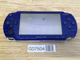 GD7504 No Battery PSP-1000 METALLIC BLUE SONY PSP Console Japan