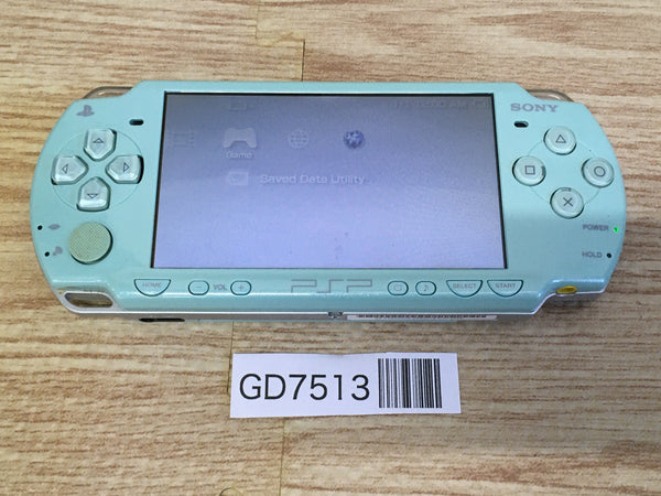 GD7513 No Battery PSP-2000 MINT GREEN SONY PSP Console Japan