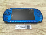 GD7553 Not Working PSP-3000 VIBRANT BLUE SONY PSP Console Japan
