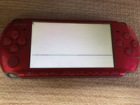 GD7554 Plz Read Item Condi PSP-3000 RADIANT RED SONY PSP Console Japan
