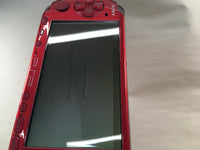 GD7556 Plz Read Item Condi PSP-3000 RADIANT RED SONY PSP Console Japan