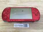 GD7556 Plz Read Item Condi PSP-3000 RADIANT RED SONY PSP Console Japan