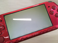 GD7556 Plz Read Item Condi PSP-3000 RADIANT RED SONY PSP Console Japan