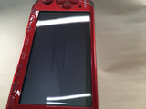 GD7557 No Battery PSP-3000 RADIANT RED SONY PSP Console Japan