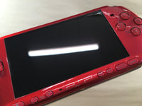 GD7557 No Battery PSP-3000 RADIANT RED SONY PSP Console Japan