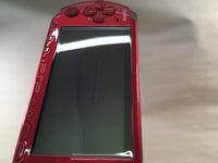 GD7558 Plz Read Item Condi PSP-3000 RADIANT RED SONY PSP Console Japan