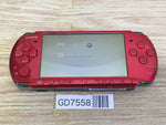 GD7558 Plz Read Item Condi PSP-3000 RADIANT RED SONY PSP Console Japan