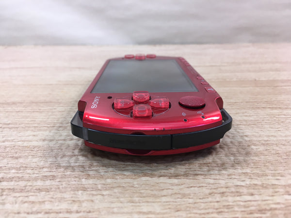 GD7559 Plz Read Item Condi PSP-3000 RADIANT RED SONY PSP