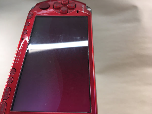 KANTAN Play core 「かんぷれ」KP01WH GD7559 Plz Read Item Condi PSP-3000 RADIANT RED SONY PSP