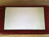 GD7560 Plz Read Item Condi PSP-3000 RADIANT RED SONY PSP Console Japan