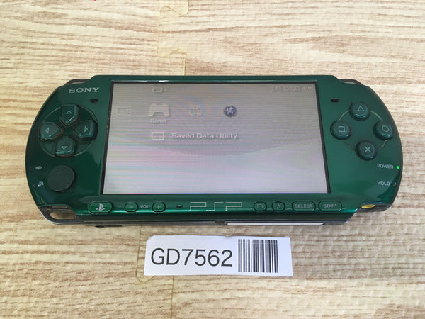 【SONY】動作品 PSP3000 グリーン SONY メモリーカード2G SONY】動作品 PSP3000 グリーン SONY メモリーカード2G