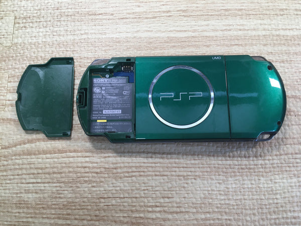 PSP クレードル GD7673 Plz Read Item Condi PSP-3000 SPIRITED GREEN SONY PSP