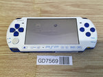 GD7569 Plz Read Item Condi PSP-3000 WHITE & BLUE SONY PSP Console Japan