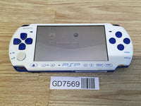 GD7569 Plz Read Item Condi PSP-3000 WHITE & BLUE SONY PSP Console Japan