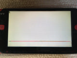 GD7571 Plz Read Item Condi PSP-3000 BLACK & RED SONY PSP Console Japan