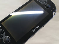 GD7574 Plz Read Item Condi PS Vita PCH-1000 CRYSTAL BLACK SONY PSP Console Japan