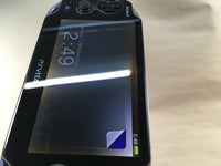GD7575 Plz Read Item Condi PS Vita PCH-1000 CRYSTAL BLACK SONY PSP Console Japan