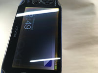 GD7575 Plz Read Item Condi PS Vita PCH-1000 CRYSTAL BLACK SONY PSP Console Japan