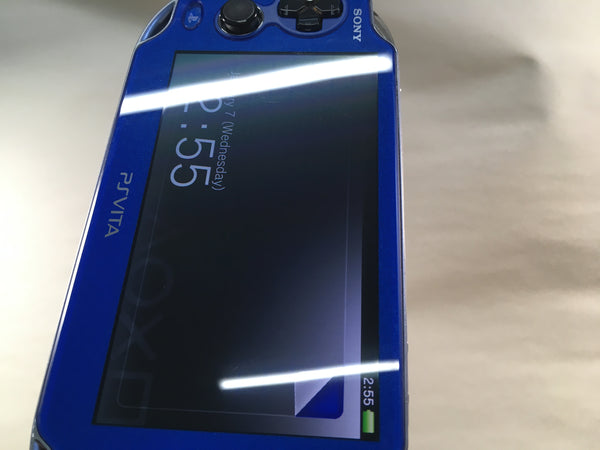 GD7576 PS Vita PCH-1000 SAPPHIRE BLUE SONY PSP Console Japan