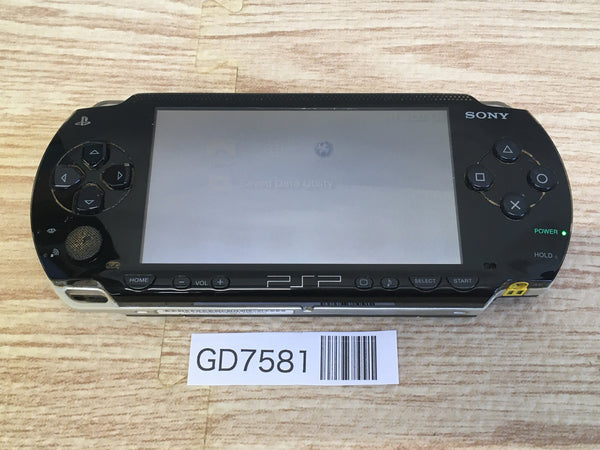 GD7581 Plz Read Item Condi PSP-1000 BLACK SONY PSP Console Japan