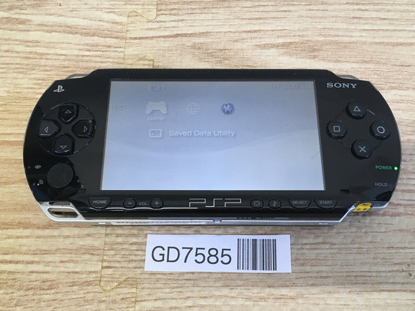 GD7585 Plz Read Item Condi PSP-1000 BLACK SONY PSP Console Japan
