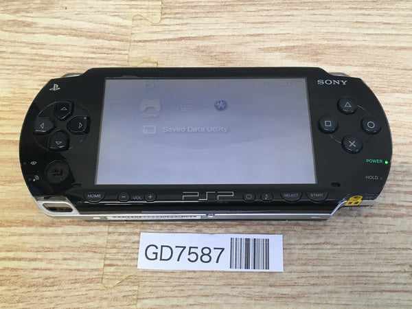 GD7587 Plz Read Item Condi PSP-1000 BLACK SONY PSP Console Japan
