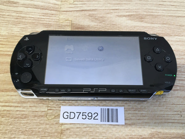 GD7592 Plz Read Item Condi PSP-1000 BLACK SONY PSP Console Japan
