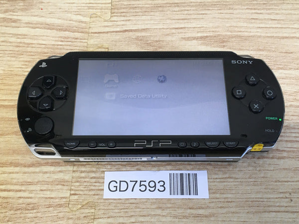 GD7593 Plz Read Item Condi PSP-1000 BLACK SONY PSP Console Japan