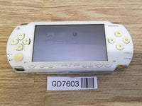 GD7603 Plz Read Item Condi PSP-1000 CERAMIC WHITE SONY PSP Console Japan