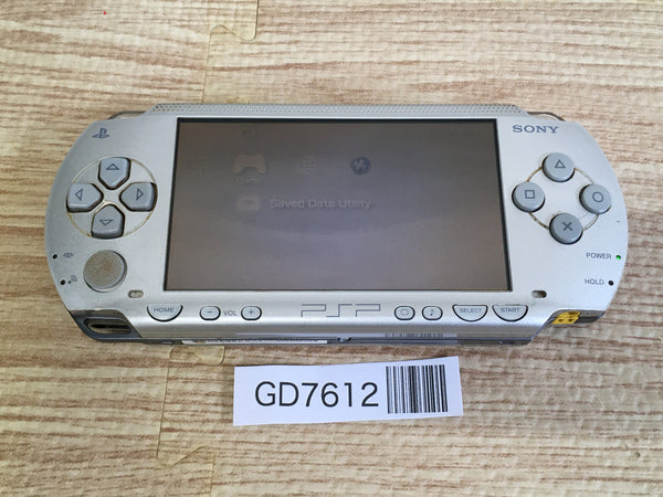 GD7612 Plz Read Item Condi PSP-1000 Silver SONY PSP Console Japan