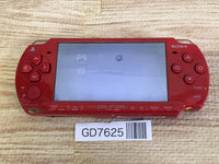 GD7625 Plz Read Item Cond PSP-2000 DEEP RED SONY PSP Console Japan