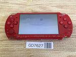 GD7627 Plz Read Item Cond PSP-2000 DEEP RED SONY PSP Console Japan
