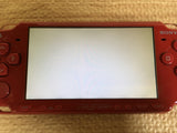 GD7627 Plz Read Item Cond PSP-2000 DEEP RED SONY PSP Console Japan