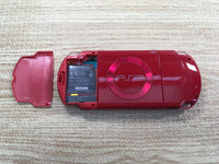 GD7627 Plz Read Item Cond PSP-2000 DEEP RED SONY PSP Console Japan