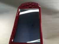 GD7628 Plz Read Item Cond PSP-2000 DEEP RED SONY PSP Console Japan