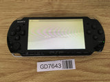 GD7643 Plz Read Item Condi PSP-3000 PIANO BLACK SONY PSP Console Japan