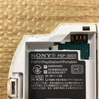 GD7644 Plz Read Item Condi PSP-3000 PEARL WHITE SONY PSP Console Japan