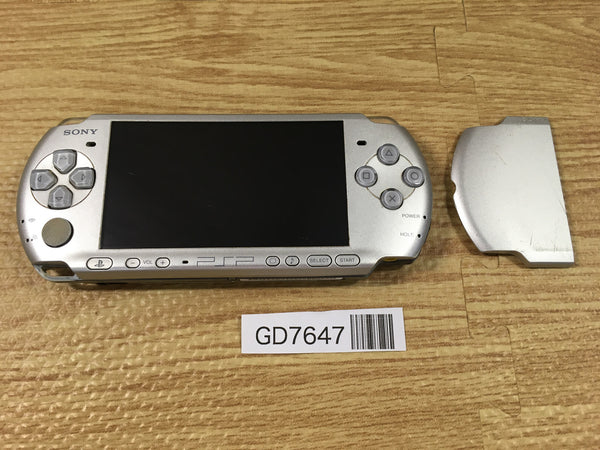 GD7647 Not Working PSP-3000 MYSTIC Silver SONY PSP Console Japan