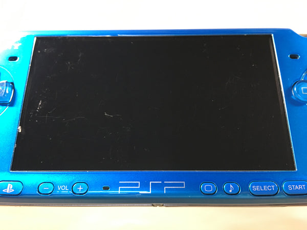 GD7653 Plz Read Item Condi PSP-3000 VIBRANT BLUE SONY PSP