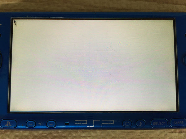 GD7655 Plz Read Item Condi PSP-3000 VIBRANT BLUE SONY PSP