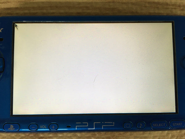 GD7656 Plz Read Item Condi PSP-3000 VIBRANT BLUE SONY PSP