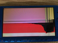 GD7659 Plz Read Item Condi PSP-3000 VIBRANT BLUE SONY PSP Console Japan