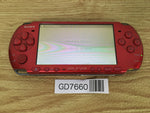 GD7660 Plz Read Item Condi PSP-3000 RADIANT RED SONY PSP Console Japan