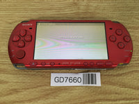 GD7660 Plz Read Item Condi PSP-3000 RADIANT RED SONY PSP