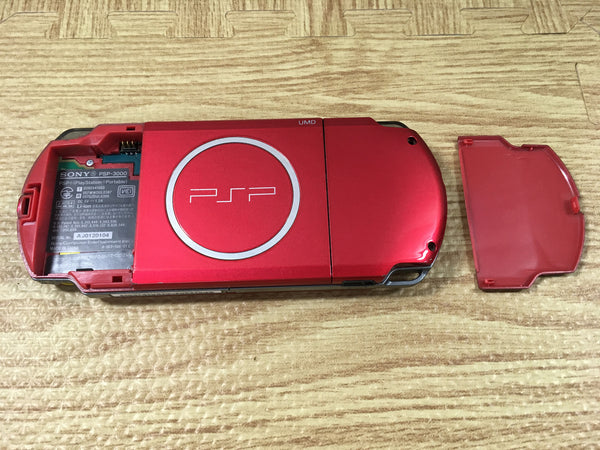 PSP3000レッド Sony PSP-3000 Red Console 3000 PlayStation Portable w