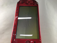 GD7661 Plz Read Item Condi PSP-3000 RADIANT RED SONY PSP Console Japan