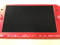 GD7661 Plz Read Item Condi PSP-3000 RADIANT RED SONY PSP Console Japan