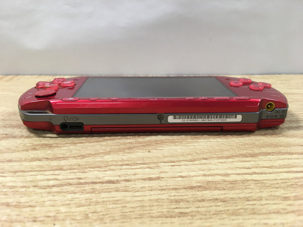 GD7661 Plz Read Item Condi PSP-3000 RADIANT RED SONY PSP