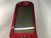 GD7661 Plz Read Item Condi PSP-3000 RADIANT RED SONY PSP Console Japan