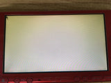 GD7662 Plz Read Item Condi PSP-3000 RADIANT RED SONY PSP Console Japan
